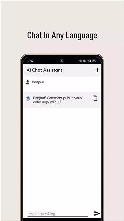 AI Chatbot Assistant screenshot