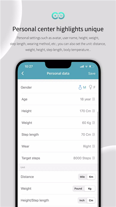 WearFit2.0 screenshot