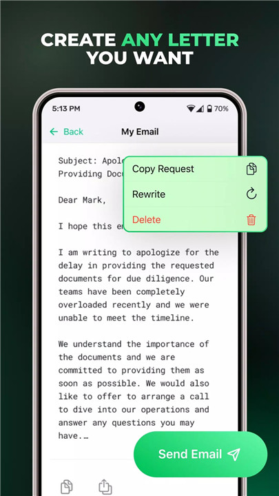 Friday: AI E-mail Assistant screenshot