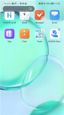 HONOR remote services screenshot