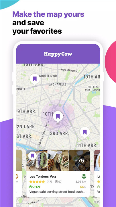 HappyCow screenshot