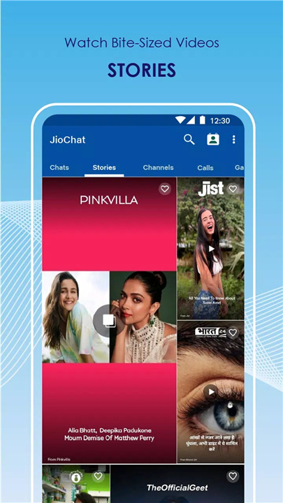 JioChat Messenger & Video Call screenshot