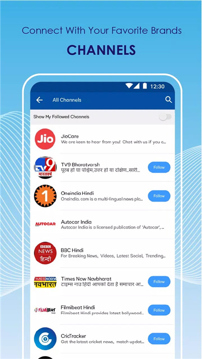 JioChat Messenger & Video Call screenshot