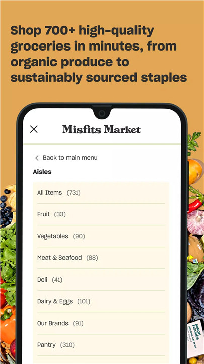 Misfits Market screenshot