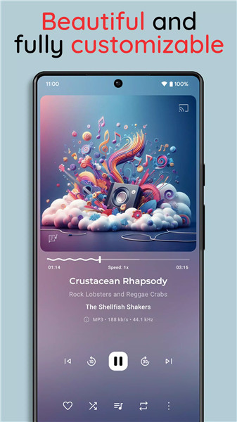 Symfonium: Music player & cast screenshot