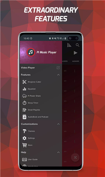 Pi Music Player screenshot