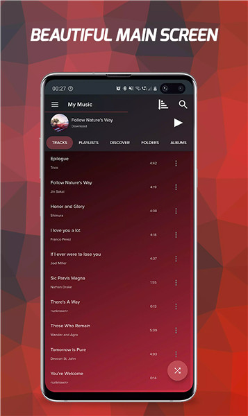 Pi Music Player screenshot