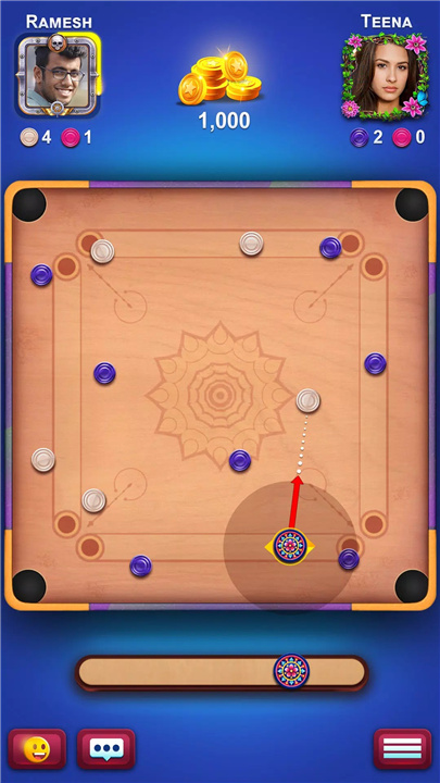 Carrom King screenshot