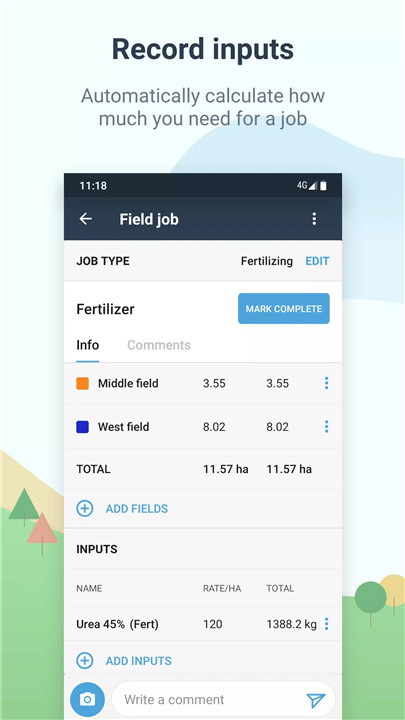 fieldmargin screenshot