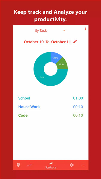 Brain Focus Productivity Timer screenshot