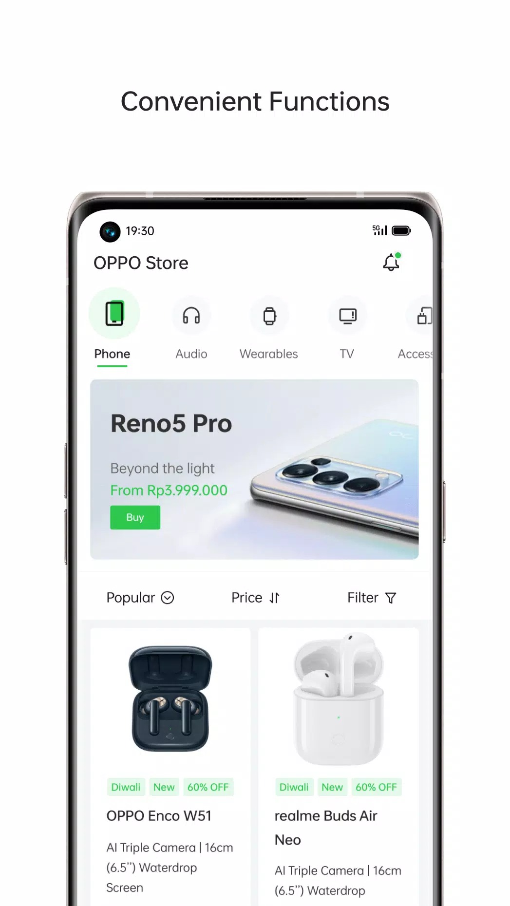 OPPO Store screenshot