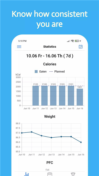 EatFit | Calorie counter screenshot