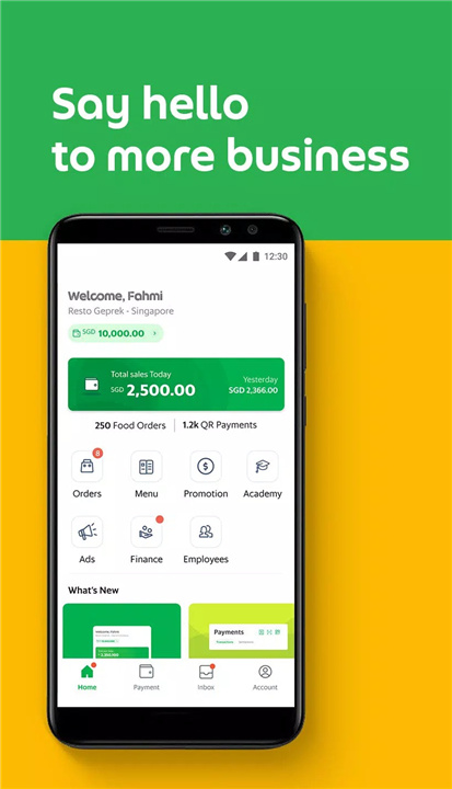 GrabMerchant screenshot