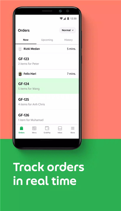 GrabMerchant screenshot