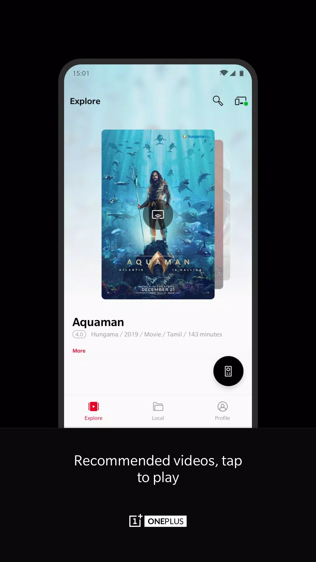 OnePlus Connect screenshot