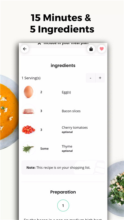 Healthy Recipes & Meal Planner screenshot