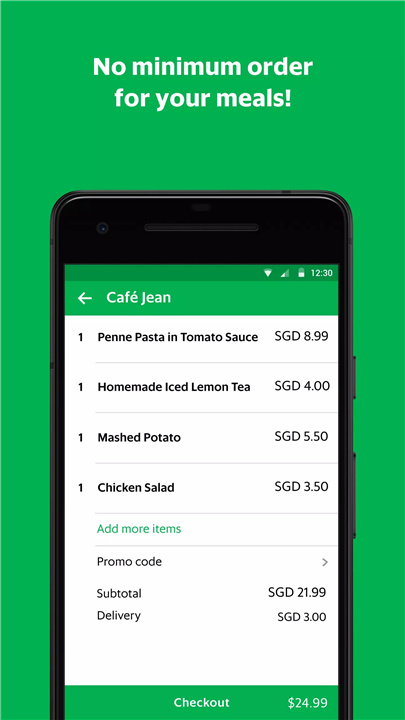 GrabFood screenshot