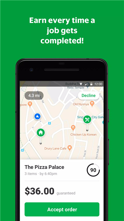 GrabFood - Driver App screenshot