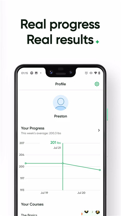 FitGenie screenshot