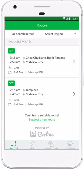 GrabShuttle screenshot