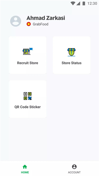 Grab AM & Sales screenshot