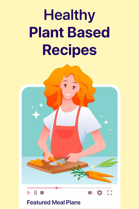 Vegan Meal Plan App screenshot