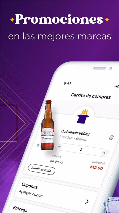 TaDa Delivery de Bebidas MX screenshot