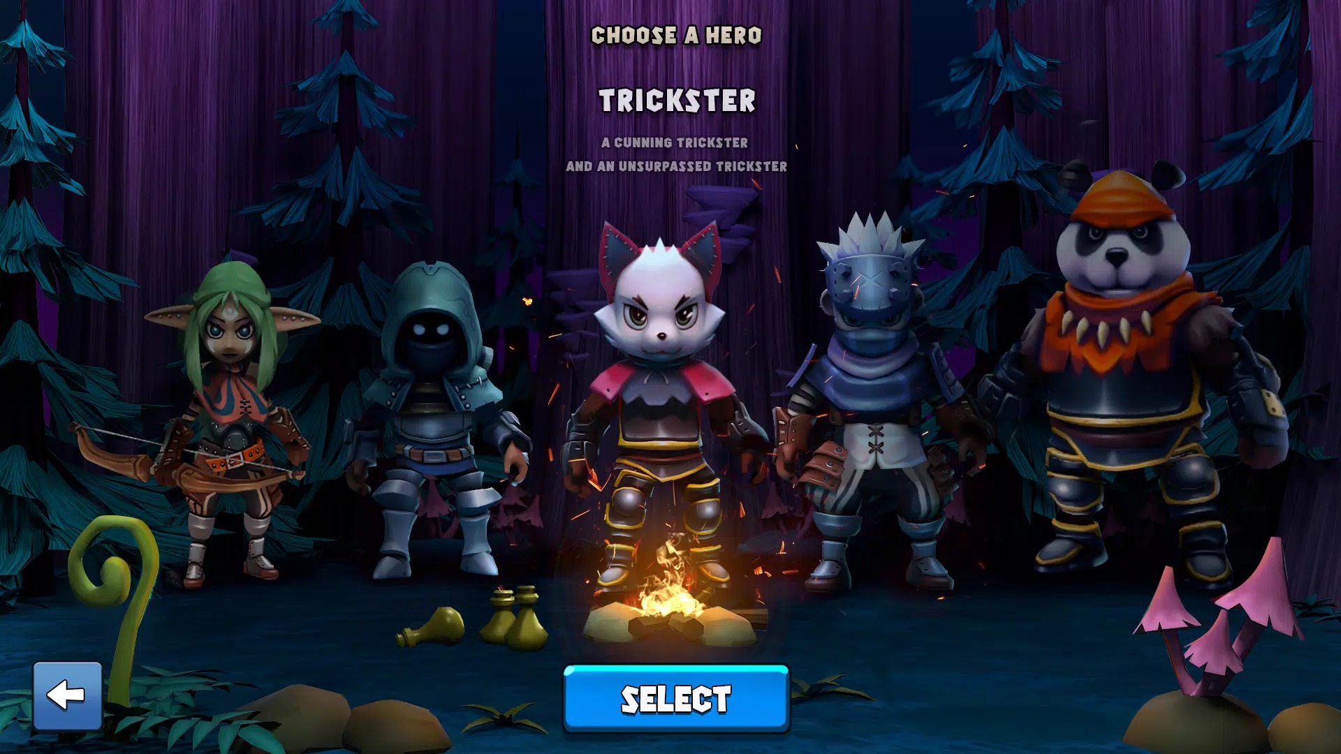 Combat Quest Archer Hero RPG screenshot