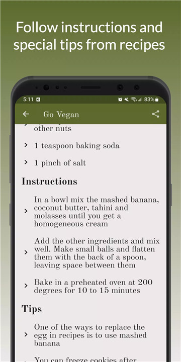 Go Vegan screenshot