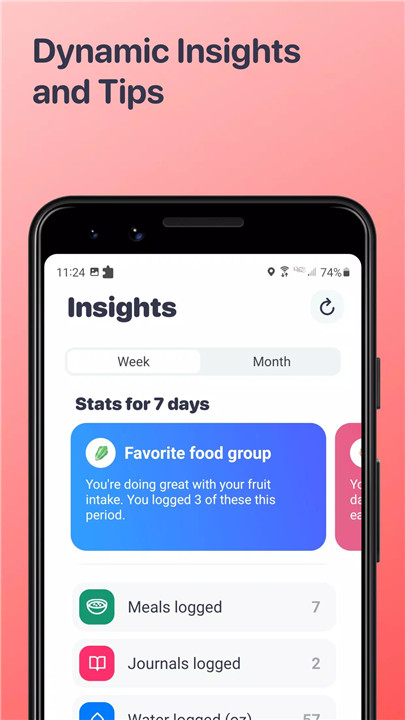 Your Food Journal screenshot