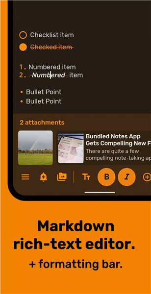 Bundled Notes screenshot