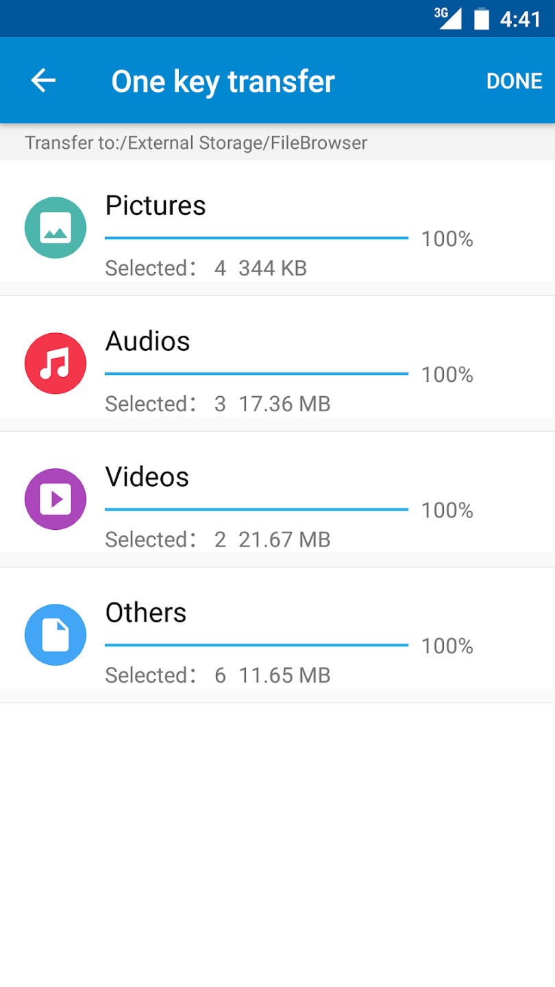 Moto File Manager screenshot