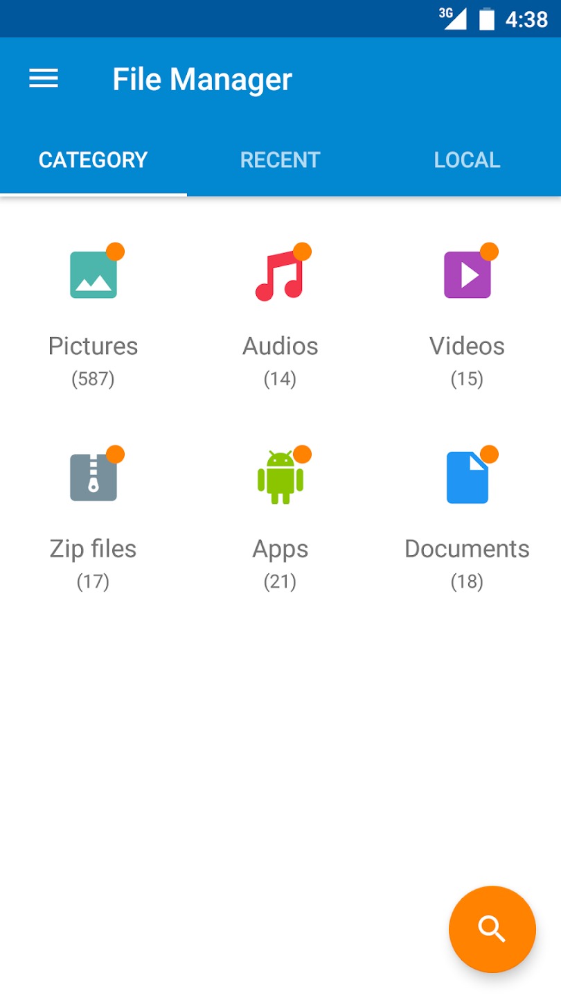 Moto File Manager screenshot