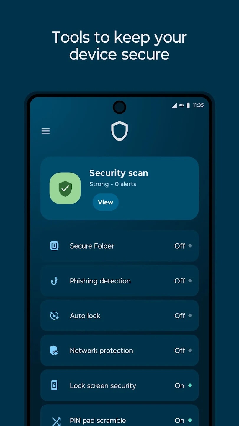 Moto Secure screenshot