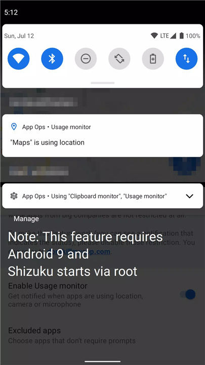 App Ops - Permission manager screenshot