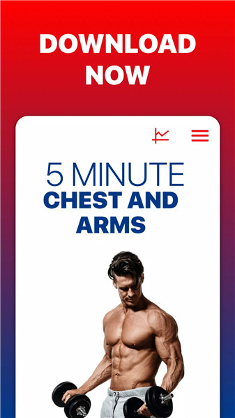 5 Minute Chest and Arms screenshot