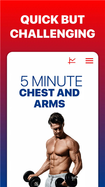 5 Minute Chest and Arms screenshot