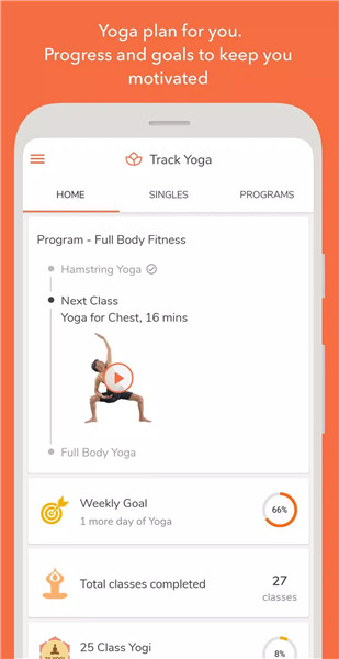 Yoga - Track Yoga screenshot