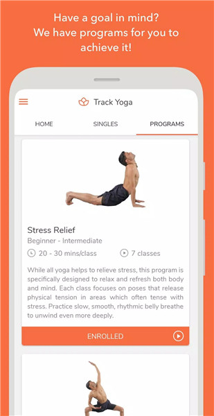 Yoga - Track Yoga screenshot