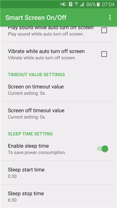 Smart Screen On/Off Auto screenshot