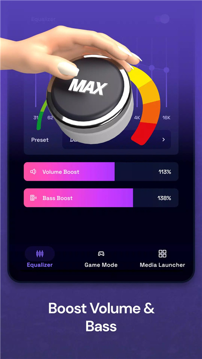 Volume Booster - Equalizer Pro screenshot