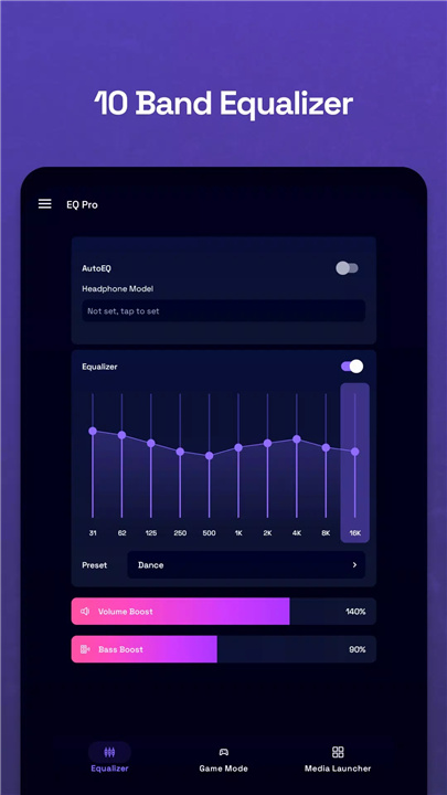 Volume Booster - Equalizer Pro screenshot