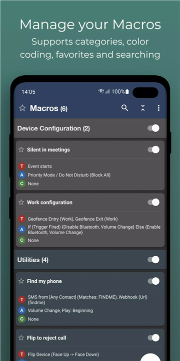 MacroDroid - Device Automation screenshot