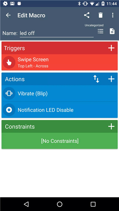 Settings Helper for MacroDroid screenshot