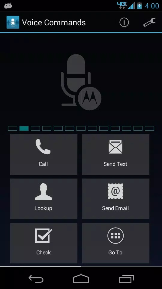 Voice Commands screenshot