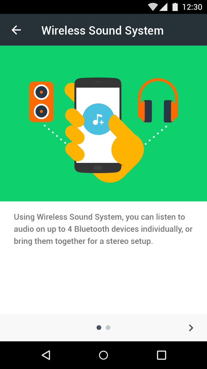 Wireless Sound System screenshot