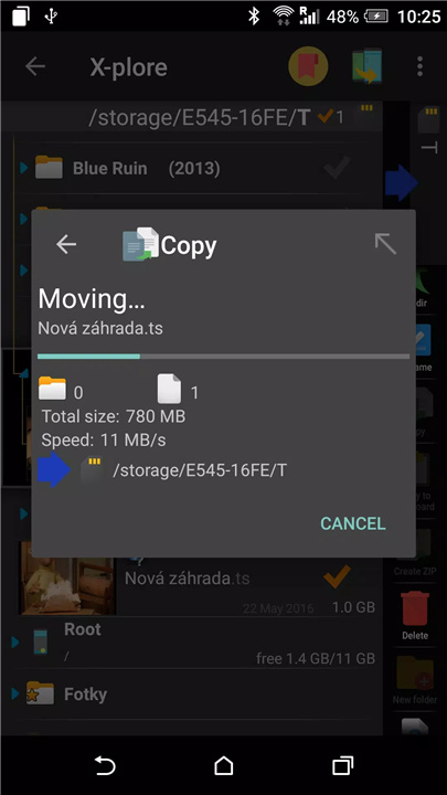 X-plore File Manager screenshot