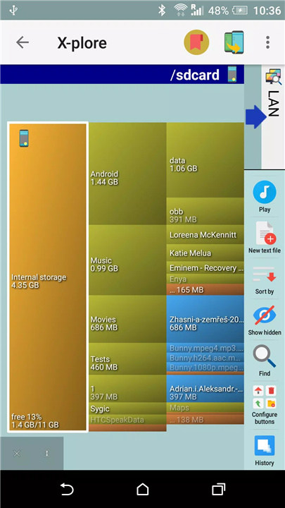 X-plore File Manager screenshot