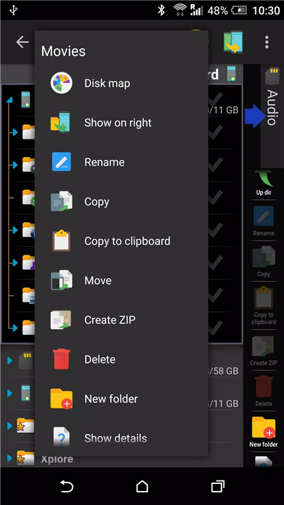 X-plore File Manager screenshot