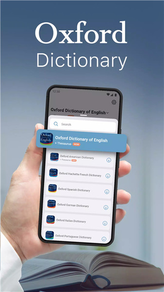 Oxford Dictionary & Thesaurus screenshot